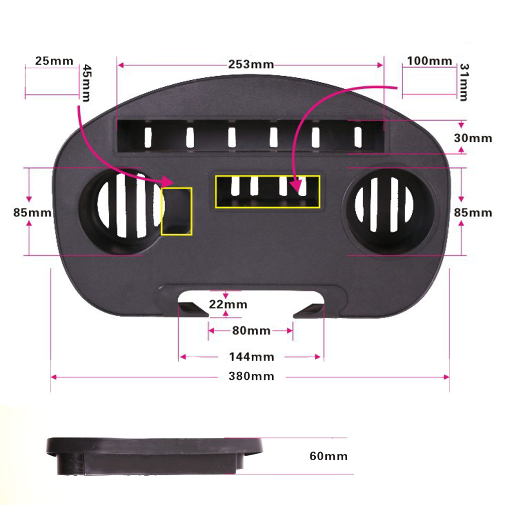Outdoor Sport Chairs - Clip On Cup Holder With Mobile