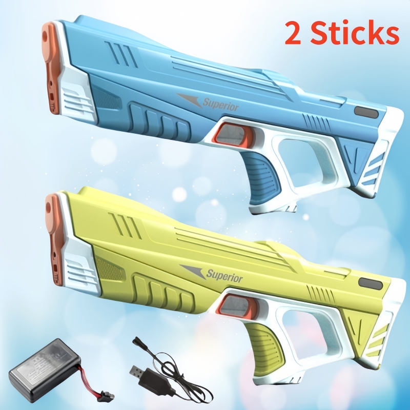 Outdoor Sport Games For Kids - 2 Sticks Children Electric Water Gun