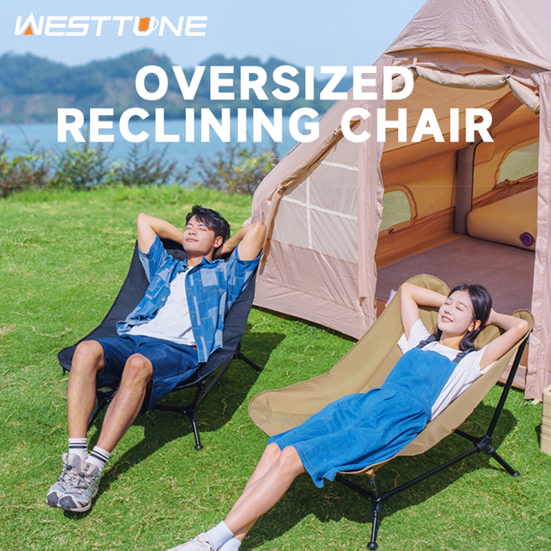 WESTTUNE Folding Lounger Chair - Outdoor Sport Chairs ulasan dan harga