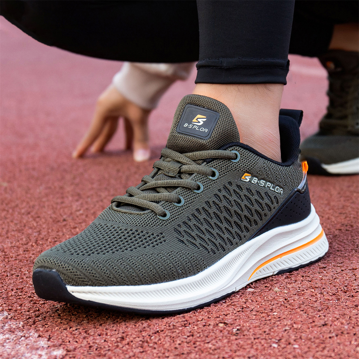 Baasploa Men's Running Shoes N - Outdoor Sport Flooring ulasan dan harga