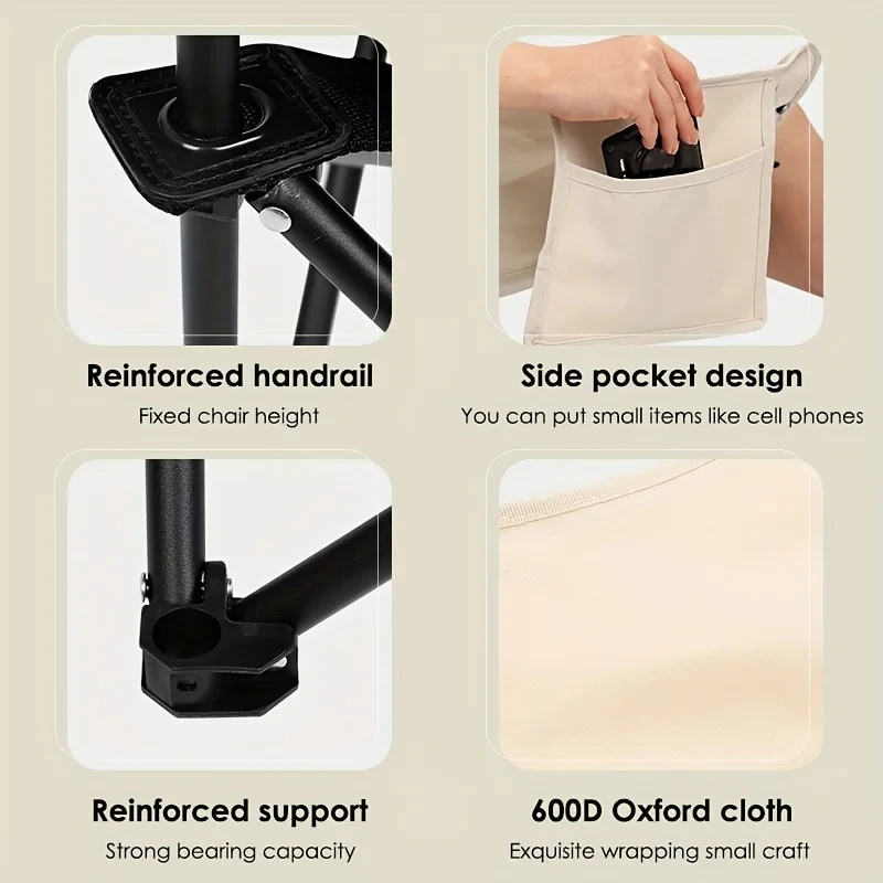 Portable Camping Chair, Foldab - Outdoor Sport Chairs ulasan dan harga
