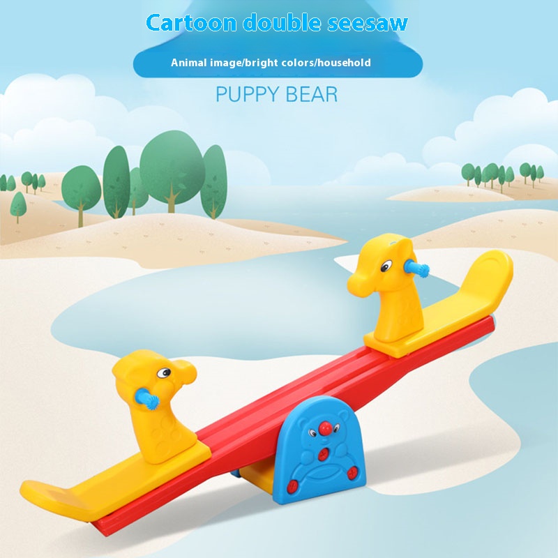 Outdoor Countyard Animal Seesa - Outdoor Sport Games For Kids ulasan dan harga