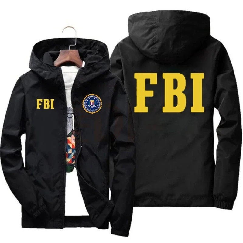New Men's FBI Printed Outdoor  - Outdoor Sport Brand Jacket ulasan dan harga