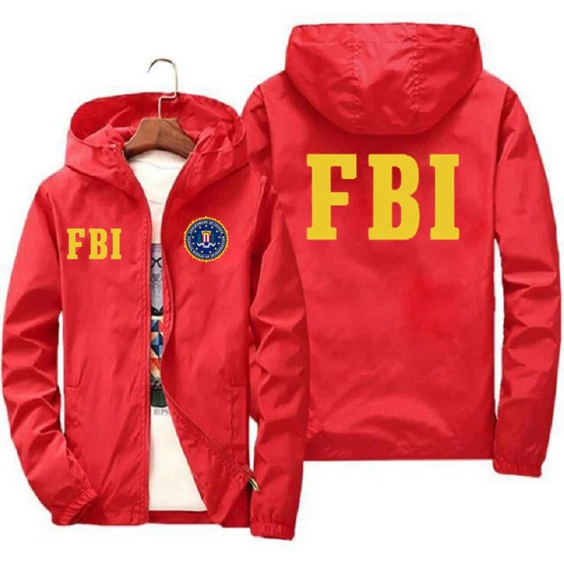 New Men's FBI Printed Outdoor  - Outdoor Sport Brand Jacket ulasan dan harga