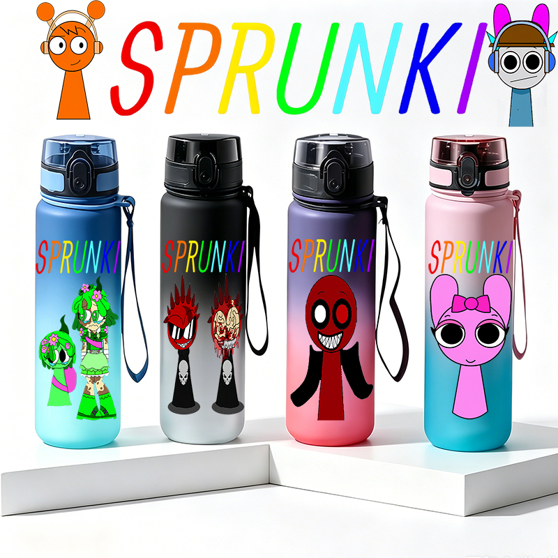 Sprunki Game Water Bottle 650m - Outdoor Sport Games For Kids ulasan dan harga