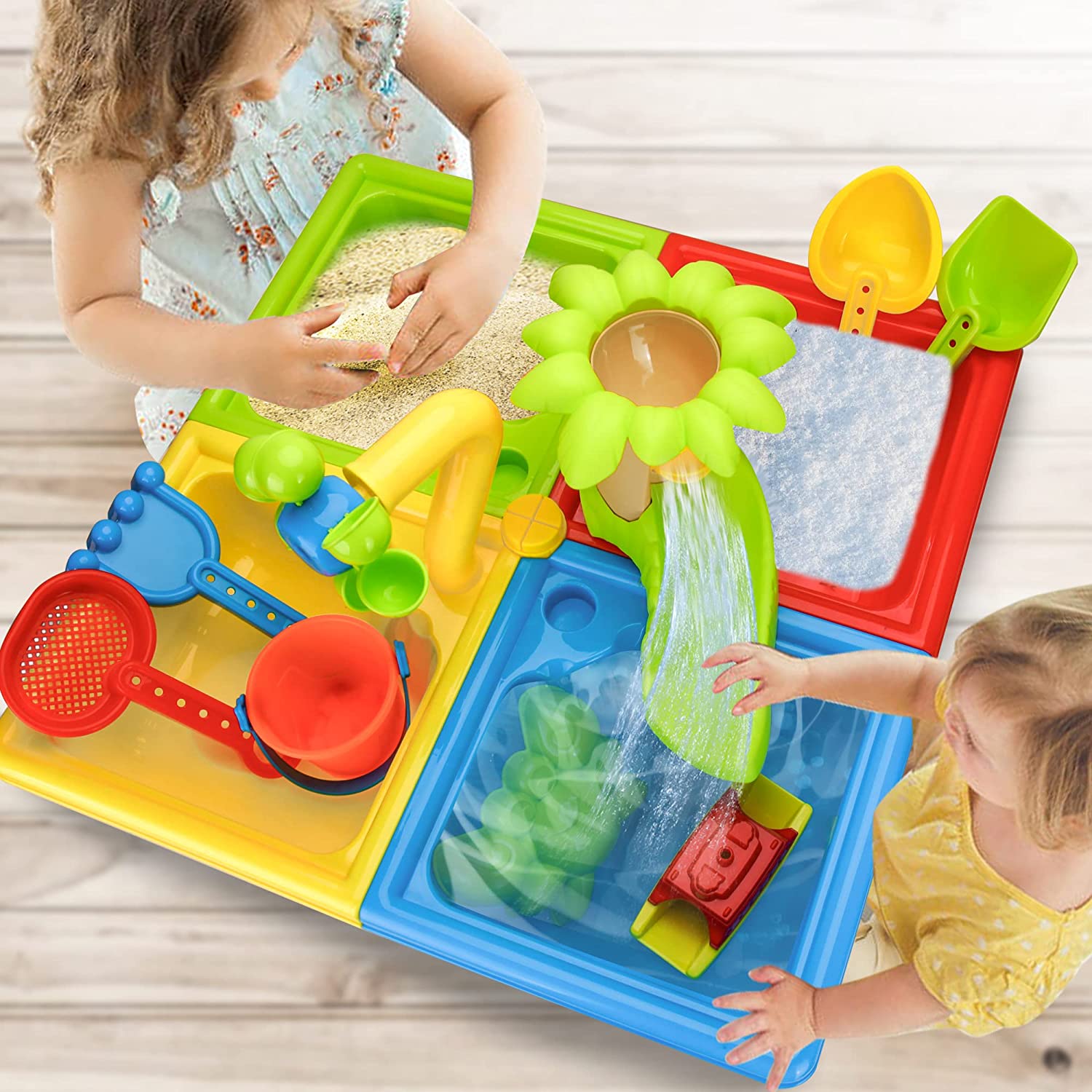 Beach Table Sand Play Toys Chi - Outdoor Sport Games For Kids ulasan dan harga