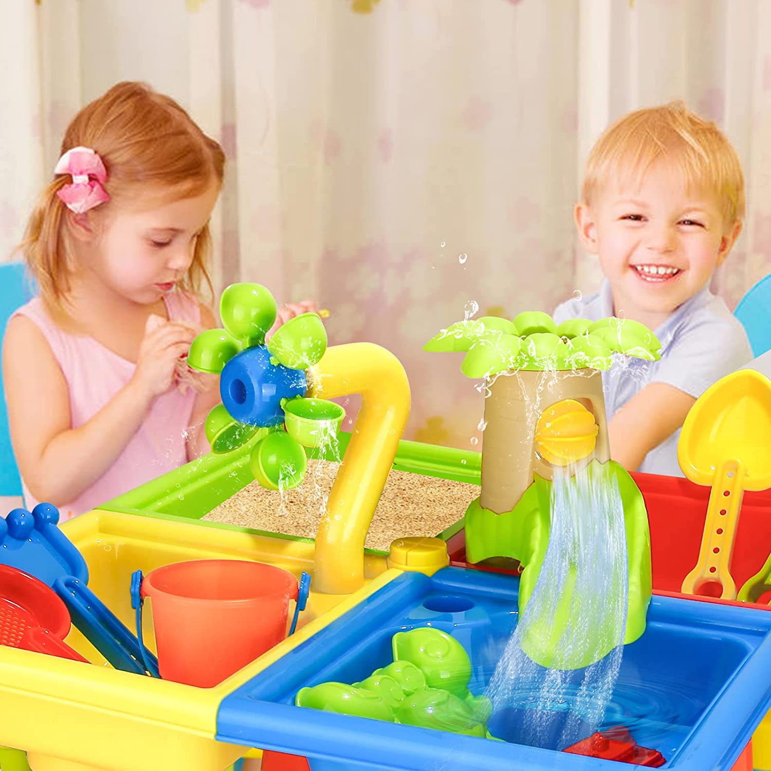 Beach Table Sand Play Toys Chi - Outdoor Sport Games For Kids ulasan dan harga