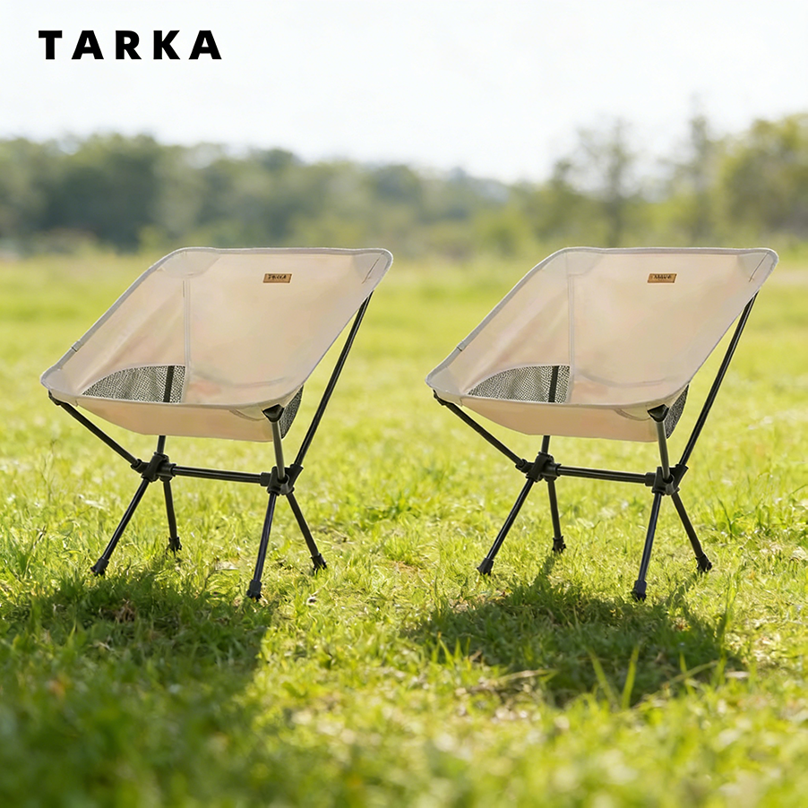 TARKA 2Pcs Folding Chairs for  - Outdoor Sport Chairs ulasan dan harga
