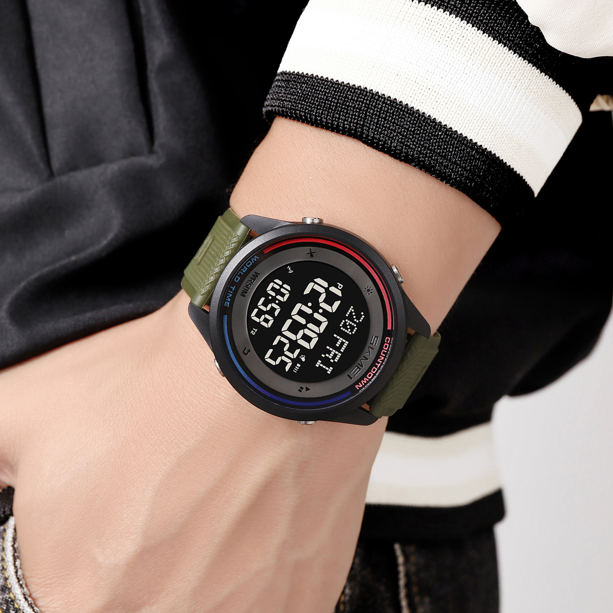 SKMEI Military Digital Wristwa - Outdoor Sports List ulasan dan harga