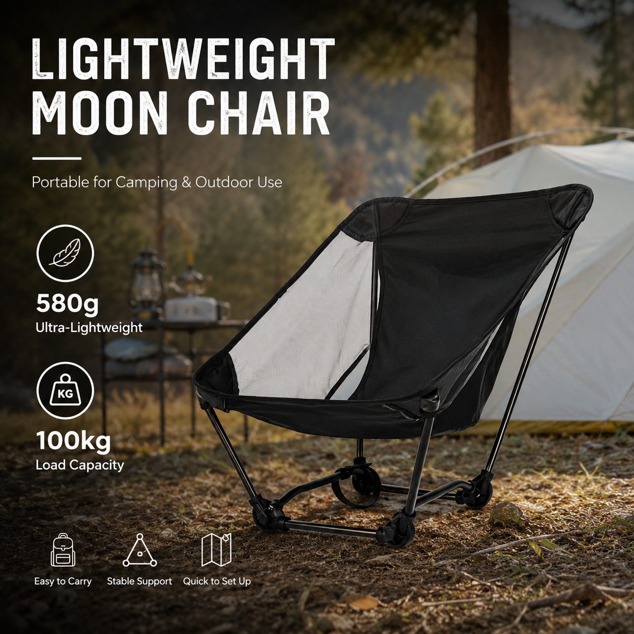 Portable Off Ground Folding Mo - Outdoor Sport Chairs ulasan dan harga