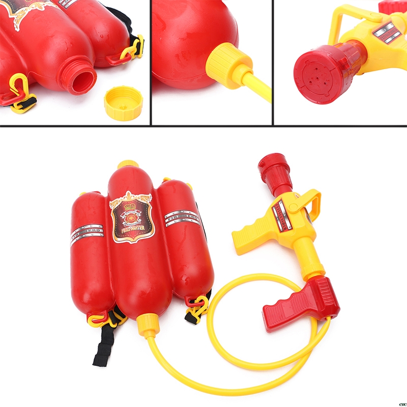 Fire Backpack Water Gun Large  - Outdoor Sport Games For Kids ulasan dan harga