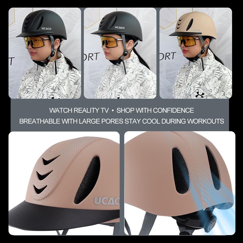 UCACO Summer Children's Adult  - Equestrian Helmet ulasan dan harga