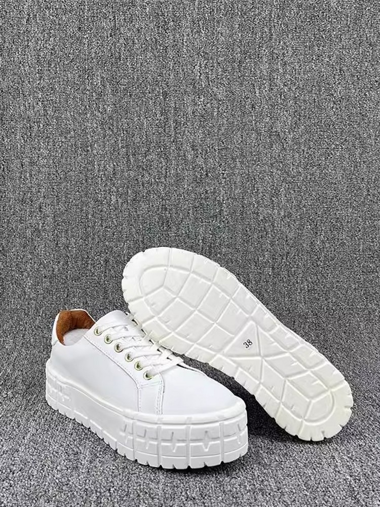 Women Thick Platform Low Cut O - Outdoor Sport Flooring ulasan dan harga