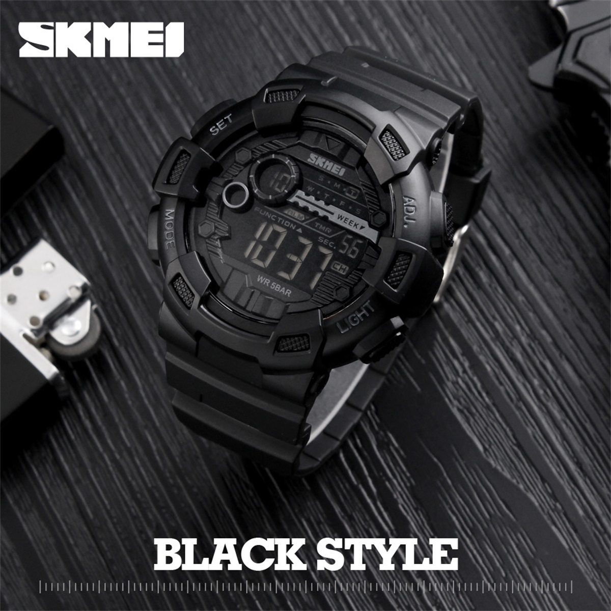 SKMEI Sports Electronic Wristw - Outdoor Sports List ulasan dan harga
