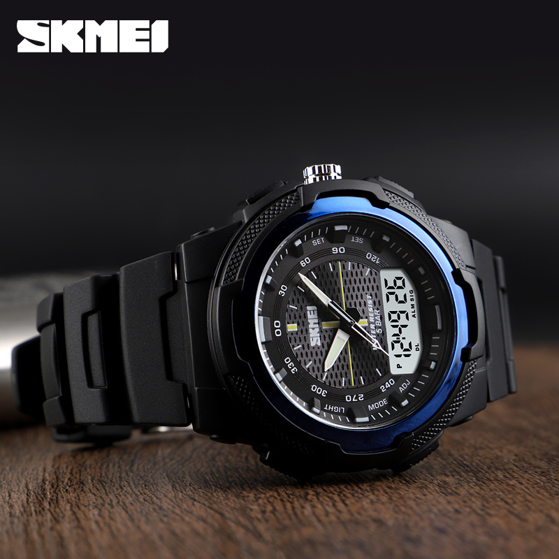 SKMEI Outdoor Back Light Dual  - Outdoor Sports List ulasan dan harga