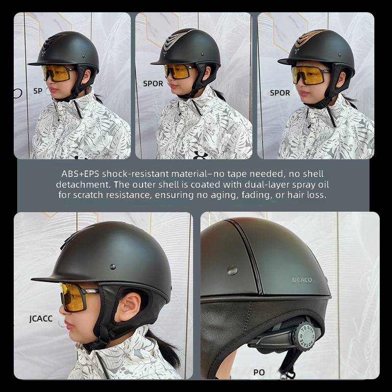 Summer Breathable Protective E - Equestrian Helmet ulasan dan harga