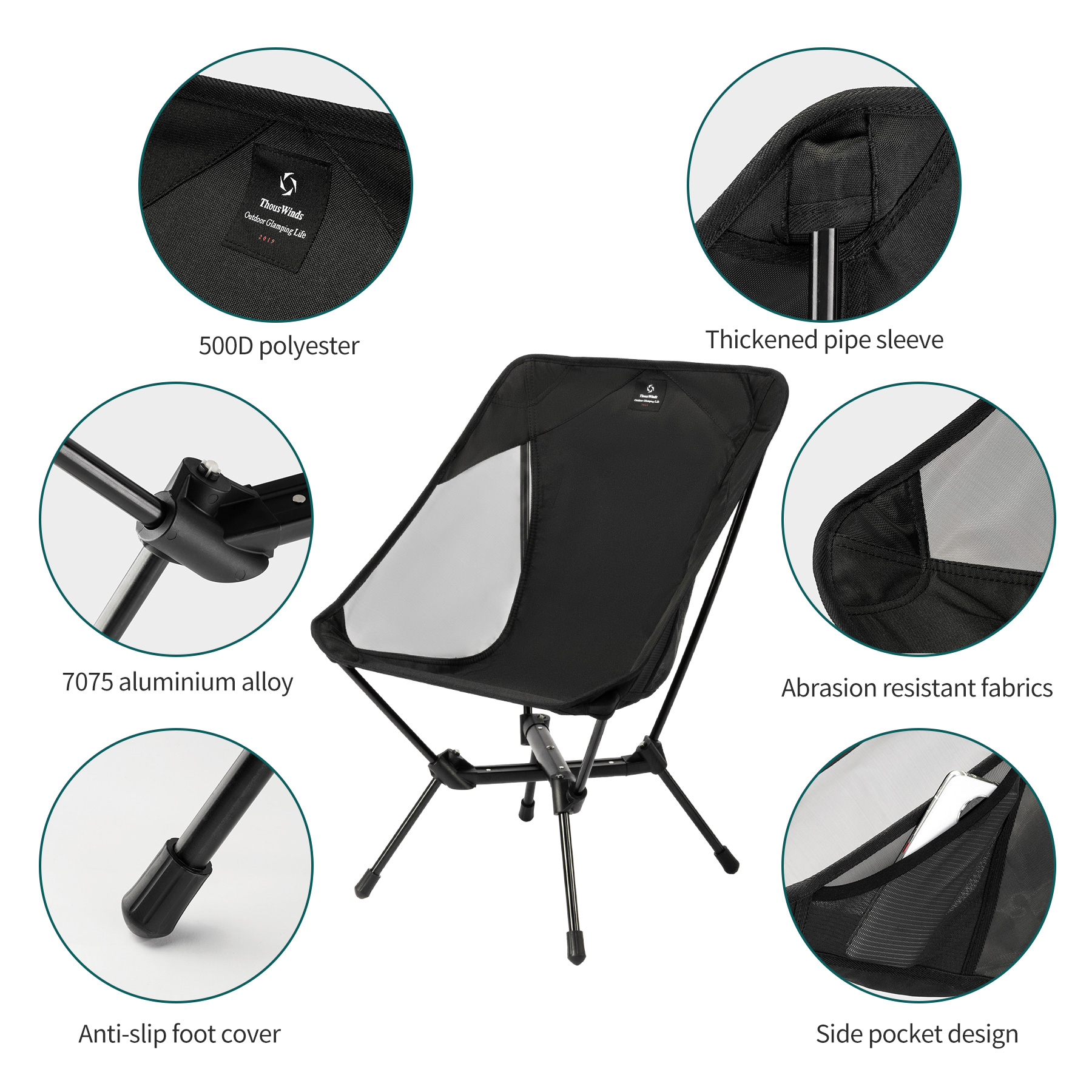 Thous Winds Adult/Child Ultral - Outdoor Sport Chairs ulasan dan harga