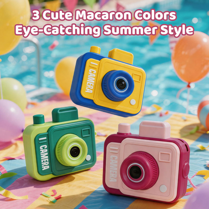 Double-sided Water Gun Camera  - Outdoor Sport Games For Kids ulasan dan harga