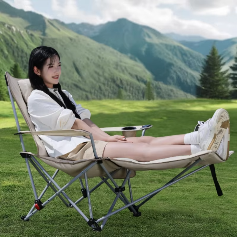 Folding Recliner Portable Camp - Outdoor Sport Chairs ulasan dan harga