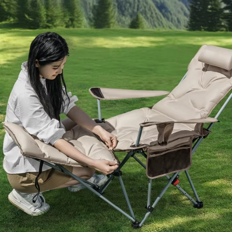 Folding Recliner Portable Camp - Outdoor Sport Chairs ulasan dan harga