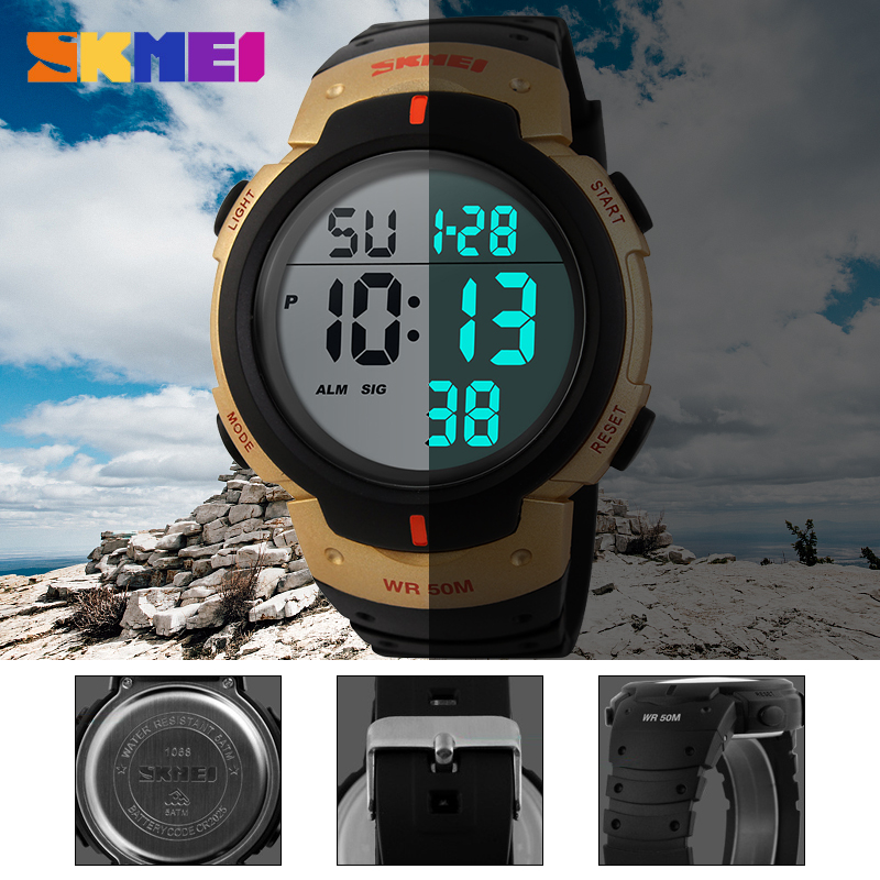 SKMEI Fashion Simple Electroni - Outdoor Sports List ulasan dan harga