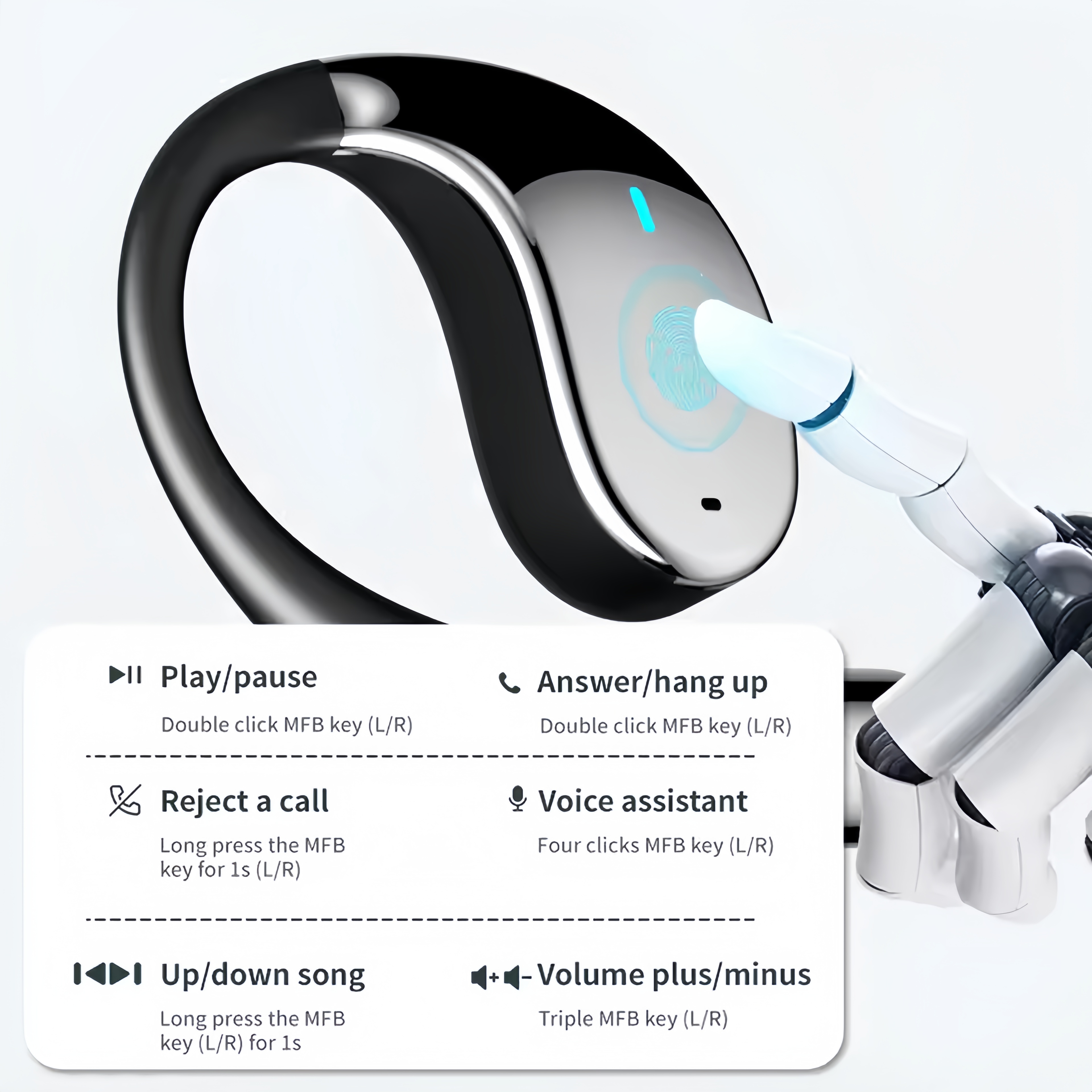 2026 New AI Translation Earbud - Outdoor Sport Games ulasan dan harga