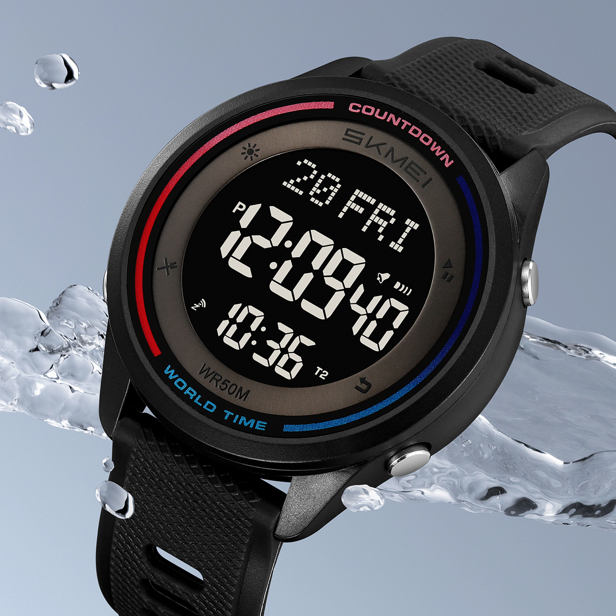 SKMEI Military Digital Wristwa - Outdoor Sports List ulasan dan harga