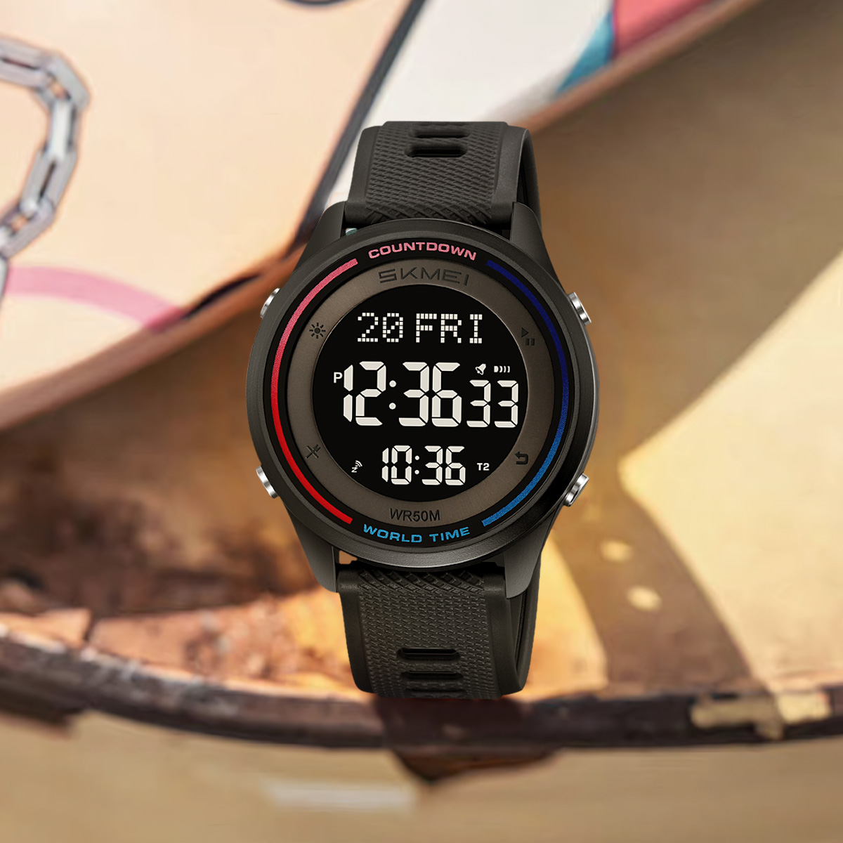 SKMEI Military Digital Wristwa - Outdoor Sports List ulasan dan harga