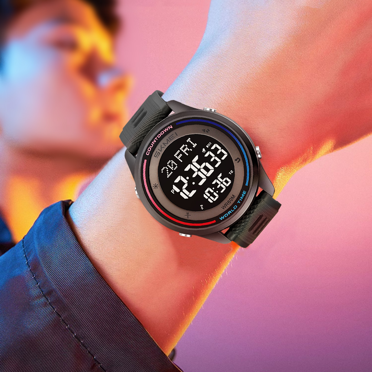 SKMEI Military Digital Wristwa - Outdoor Sports List ulasan dan harga