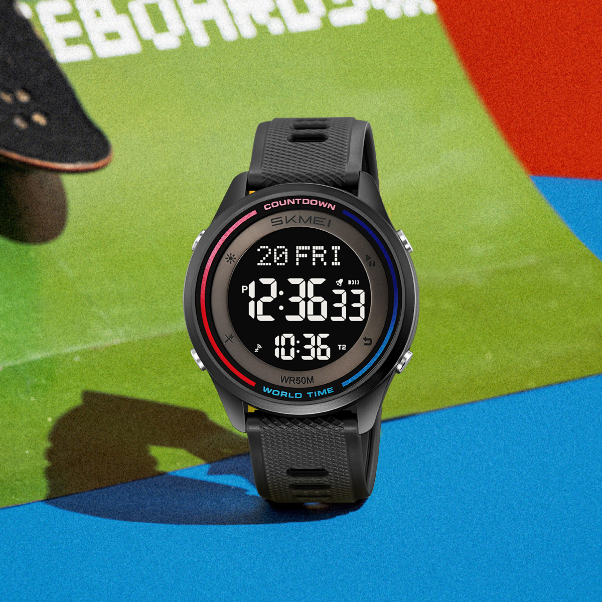 SKMEI Military Digital Wristwa - Outdoor Sports List ulasan dan harga