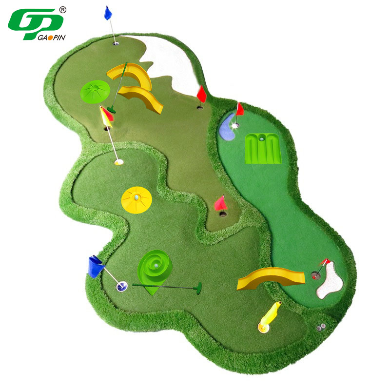 Mini Golf Course Set Indoor/Ou - Outdoor Sport Games ulasan dan harga