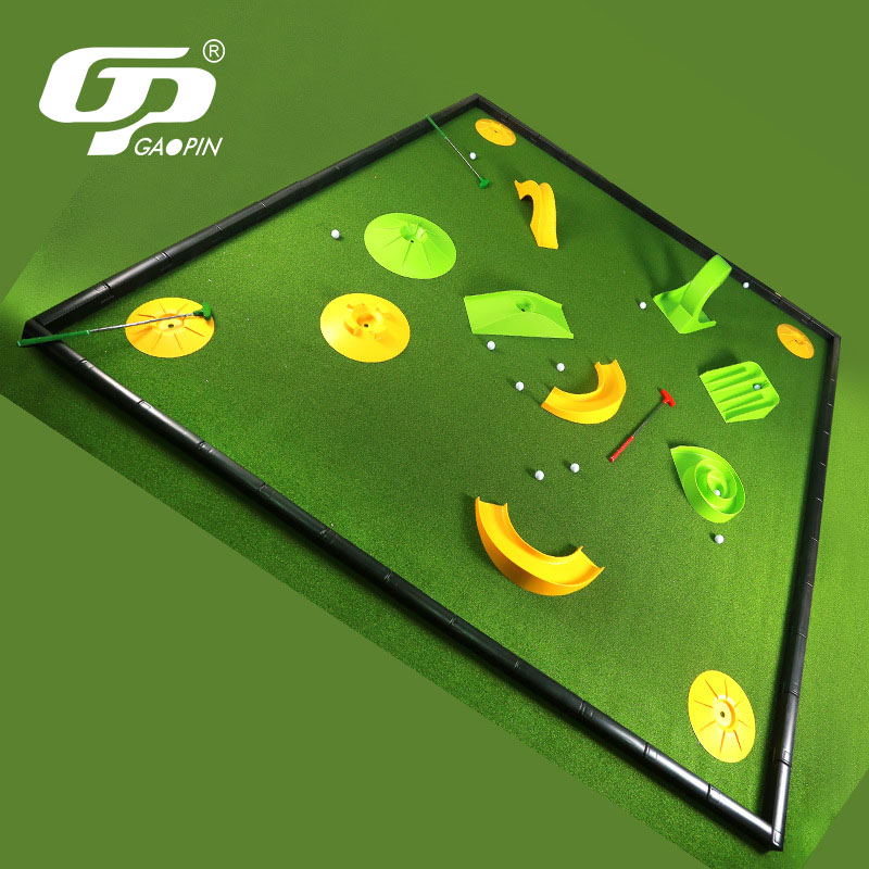 Mini Golf Course Set Indoor/Ou - Outdoor Sport Games ulasan dan harga