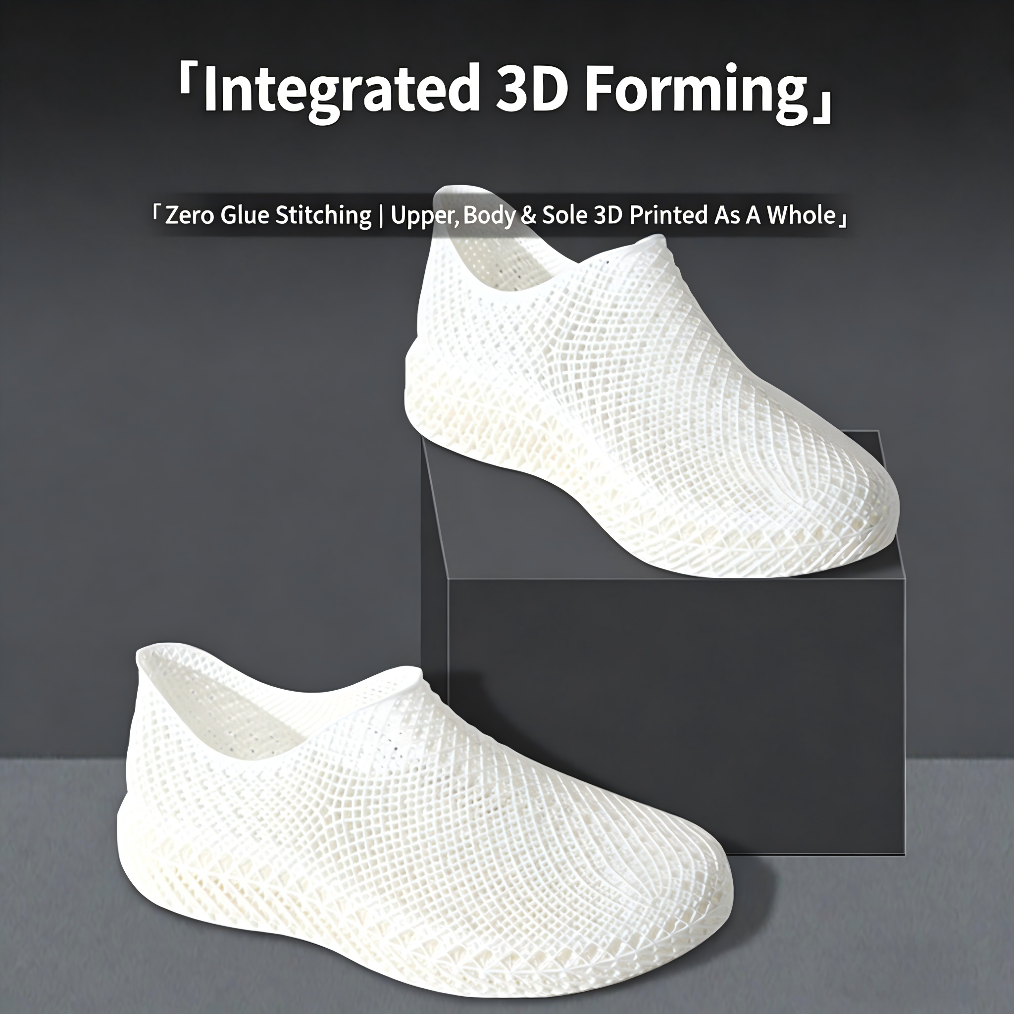 3D Printed Casual Shoes Hollow - Indoor Sport And Outdoor Sports ulasan dan harga